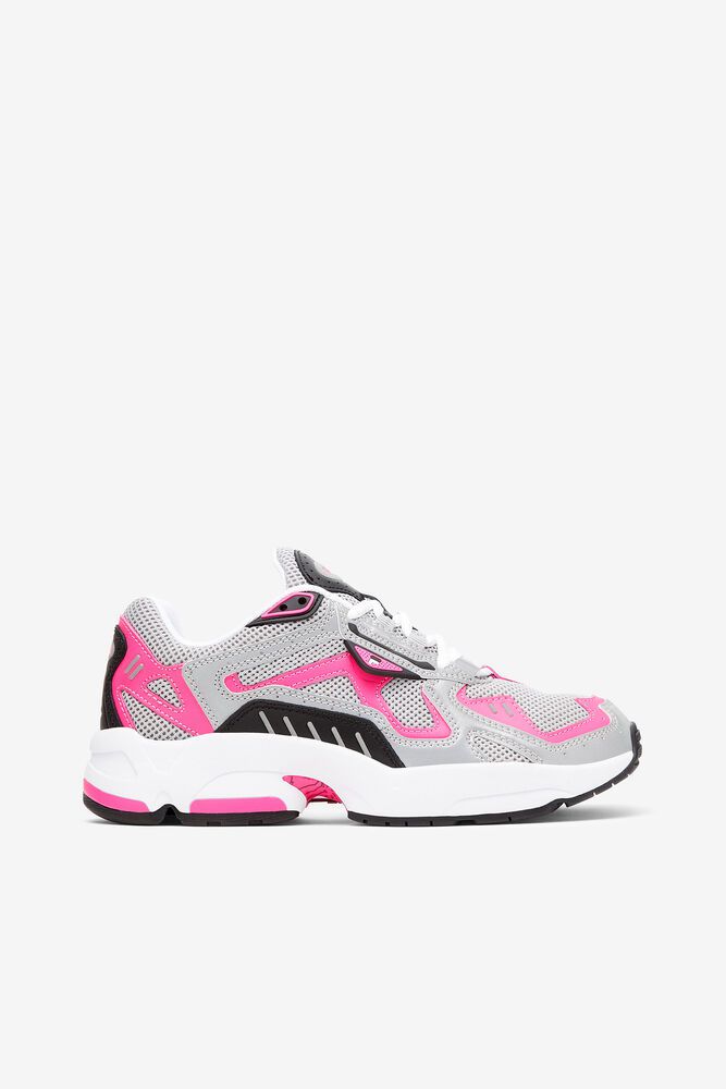 Fila Archive Rjv Trainers Grey/Pink - Womens - 23760DZTP